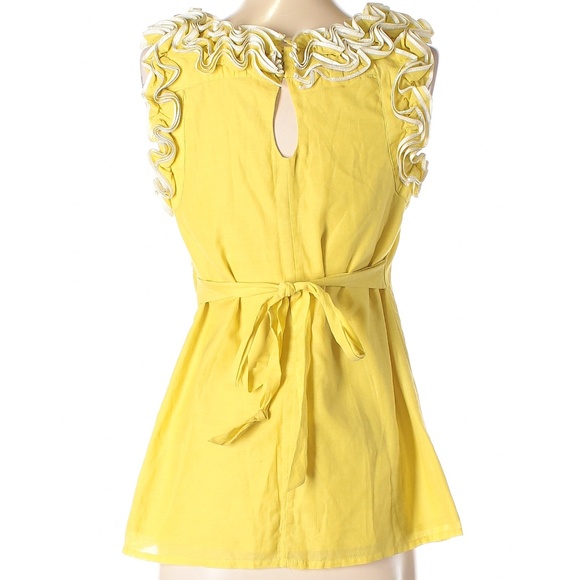 Anthropologie Curled Ribbon Tank - Picture 2 of 8